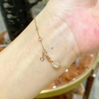 [Vintora]JEUX DE BRACELET MOP PINK GOLD DIAMONDS