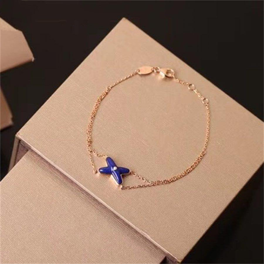 [Vintora]Hollow Design Four-Leaf Clover Flower Shape Ring