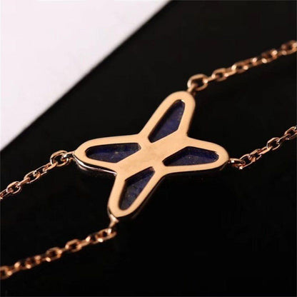 [Vintora]Hollow Design Four-Leaf Clover Flower Shape Ring