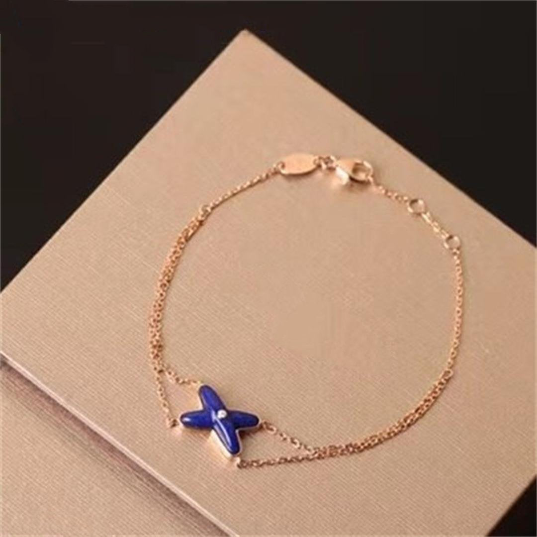 [Vintora]Hollow Design Four-Leaf Clover Flower Shape Ring
