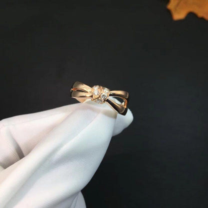 [Vintora]LIENS RING PINK GOLD DIAMOND