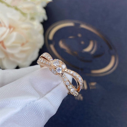 [Vintora]LIENS PINK GOLD DIAMOND RING