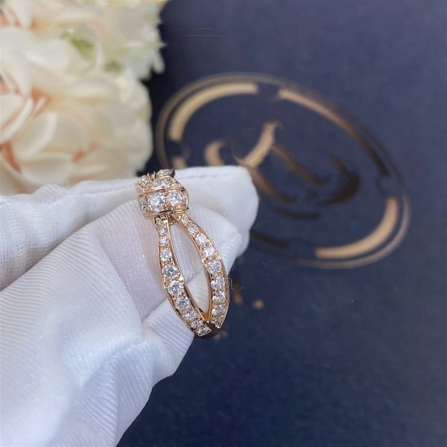 [Vintora]LIENS PINK GOLD DIAMOND RING