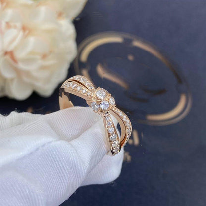 [Vintora]LIENS PINK GOLD DIAMOND RING