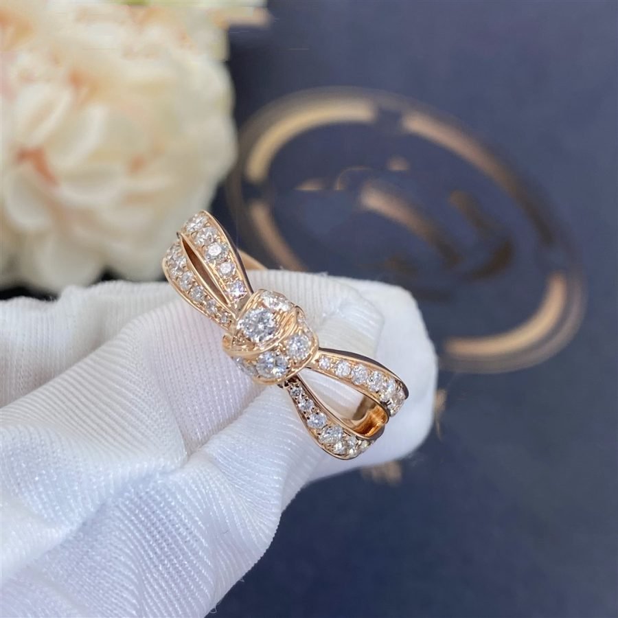 [Vintora]LIENS PINK GOLD DIAMOND RING