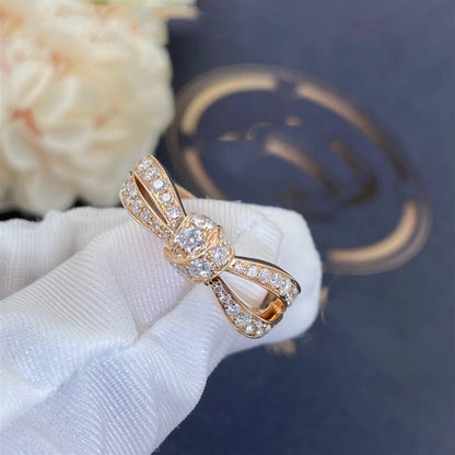 [Vintora]LIENS PINK GOLD DIAMOND RING
