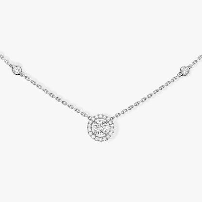 [Vintora]Diamond Necklace 0,20ct Brilliant Shape Joy