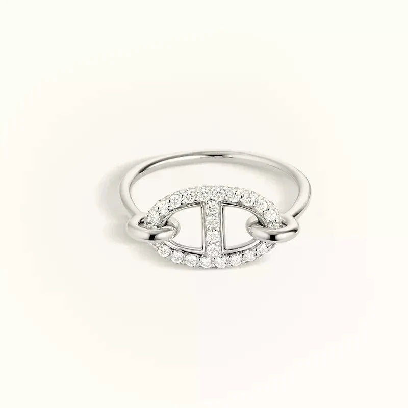[Vintora]RONDE SMALL SILVER DIAMOND RING
