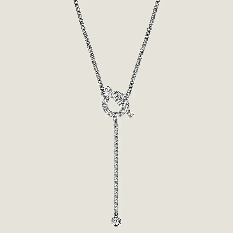 [Vintora]FINESSE SILVER DIAMOND NECKLACE