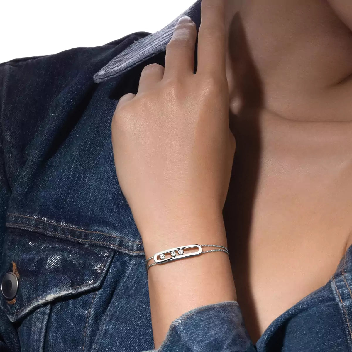 [Vintora]Demo Eye Diamond Bracelet