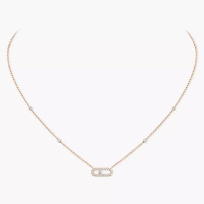 [Vintora]Diamond Necklace Move Uno