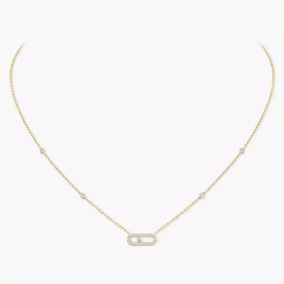 [Vintora]Diamond Necklace Move Uno