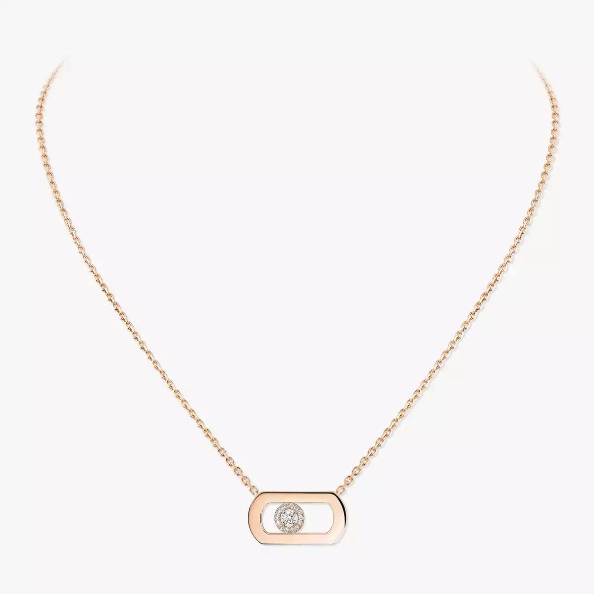 [Vintora]So Move Diamond Necklace in Gold