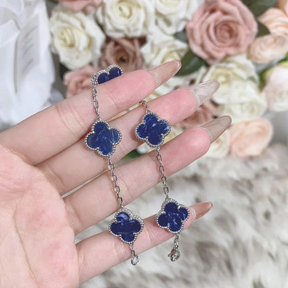 [?Vintora]CLOVER 5 MOTIF PIETERSITE BRACELET COLLECTION