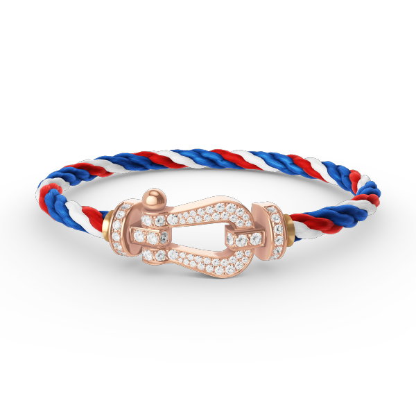 [Vintora]FORCE LARGE HORSESHOE FULL DIAMOND BRACELET ROSE GOLD