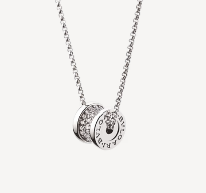 [Vintora]ZERO 1 SILVER DIAMOND NECKLACE