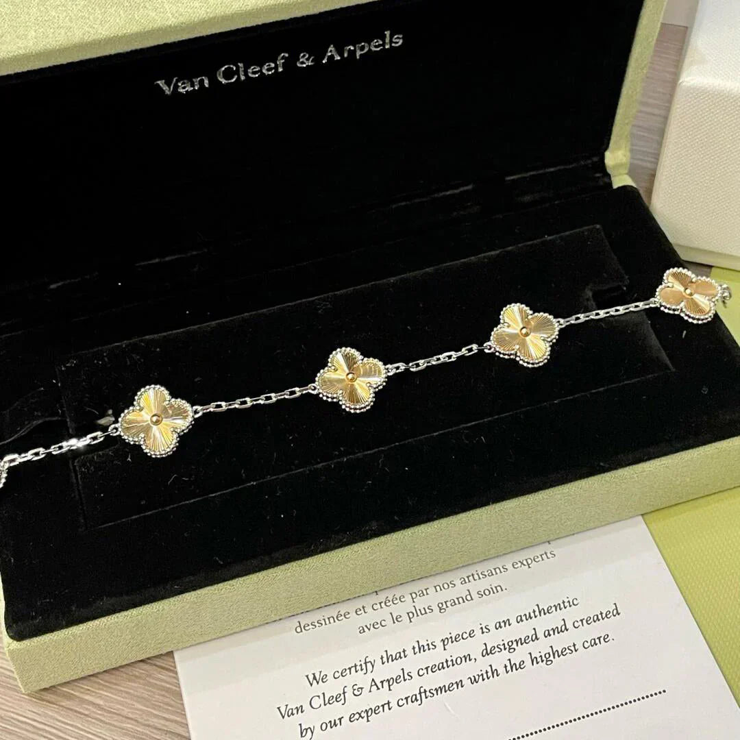 [?Vintora] CLOVER 5 MOTIF LASER BRACELET COLLECTION