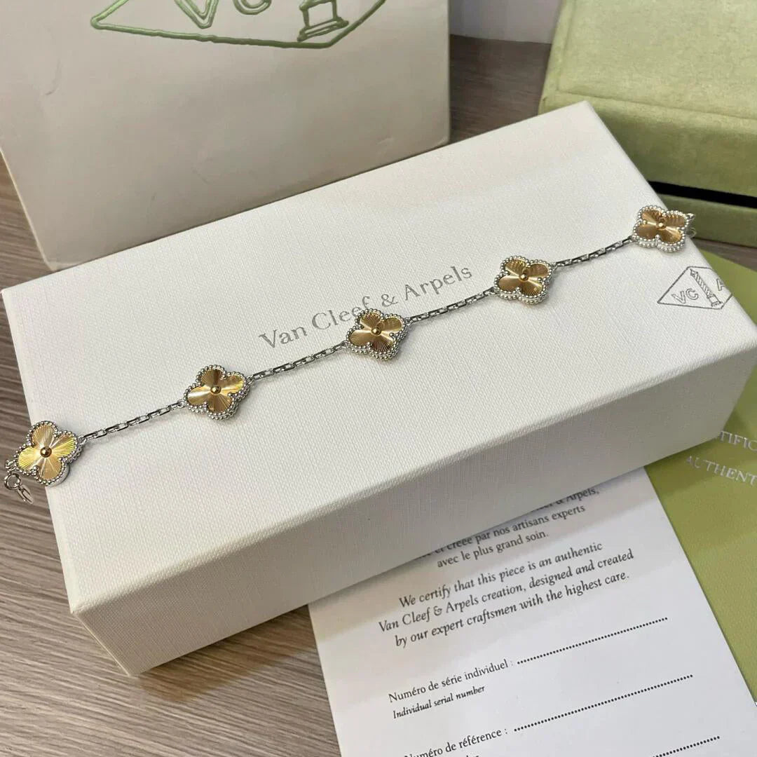[?Vintora] CLOVER 5 MOTIF LASER BRACELET COLLECTION