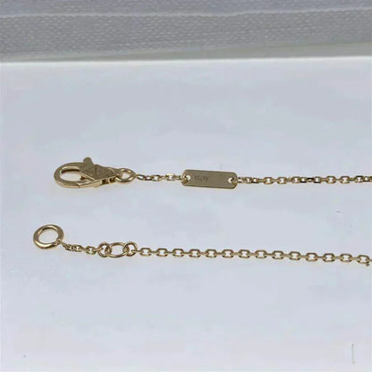 [Vintora]BRACELET CLOVER FLEUR UNIQUE CORNALINE