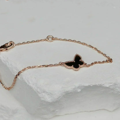 [Vintora]ONYX PAPILLON  BRACELET PAPILLON