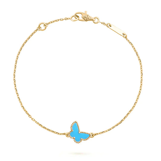 [Vintora]BUTTERFLY TURQUOISE BUTTERFLY BRACELET