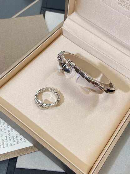 [Vintora]SERPENTI VIPER SILVER BRACELET