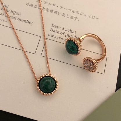 [Vintora]PERLEE COULEURS DIAMOND ROSE GOLD BETWEEN THE FINGER RING