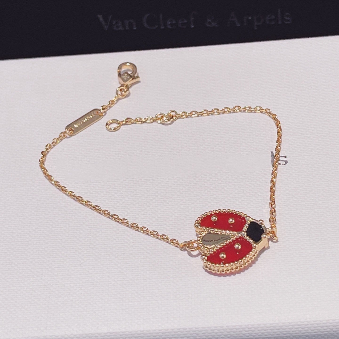 [Vintora]BRACELET LUCKY SPRING 1 MOTIF OR ROSE