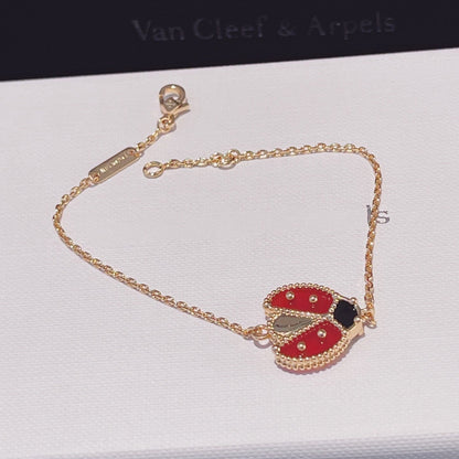 [Vintora]BRACELET LUCKY SPRING 1 MOTIF OR ROSE