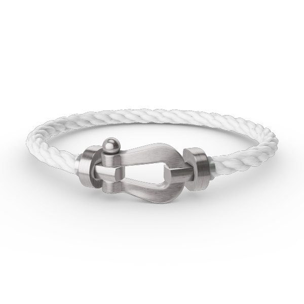 [Vintora]FORCE LARGE HORSESHOE NO DIAMOND BRACELET SILVER