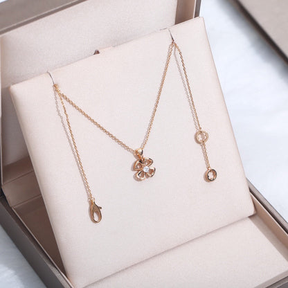 [Vintora]FIOREVER NECKLACE DIAMOND CENTER