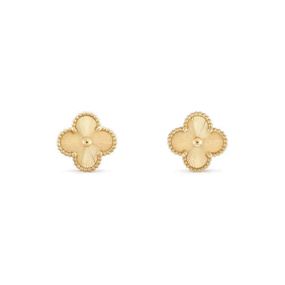 [Vintora]CLOVER MEDIUM 1 MOTIFS LASER EARRINGS